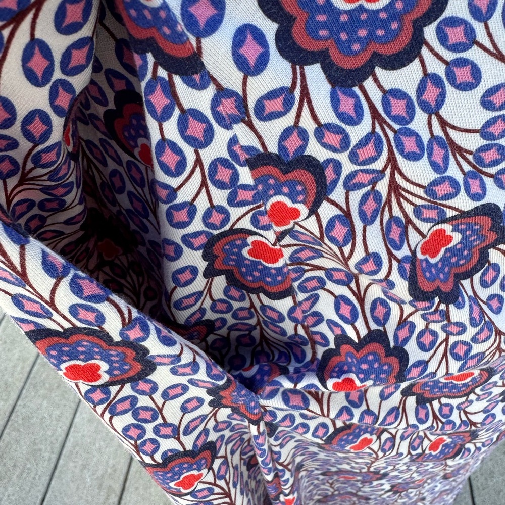 NWOT Boden Floral Jersey Midi Dress w/ Pockets - Size 6R - Picture 4 of 6